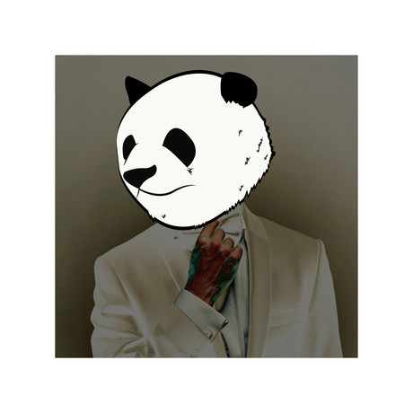 Dapper Panda (12"L x 12”H)