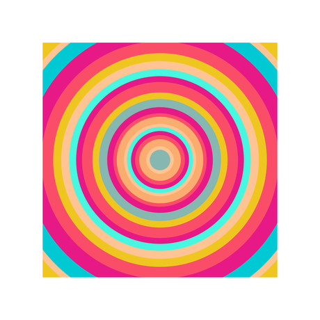 Psychedelic Swirl (12"x12”)