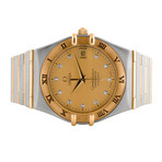 Men's Constellation Chronometer 18K Yellow Gold // Champagne