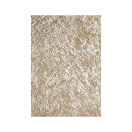 Silky Shag Rug // White (4'-0" x 4'-0" Round)