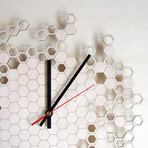 Honeycomb Clock // Large