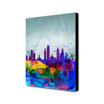 Philadelphia Watercolor Skyline (15"W x 20"H)