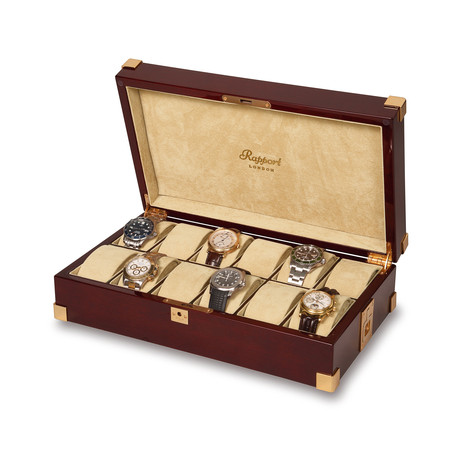 Captain's 12 Watch Collector Case