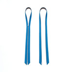 Zip Tie // Skinny // Blue (Small (5'-8" and below))