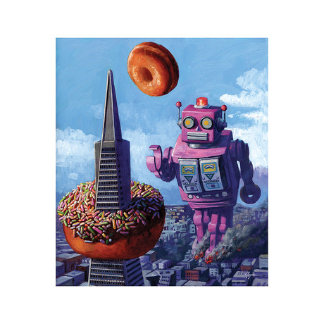 Robot R&R // Signed Limited Edition (Small 17" x 22")