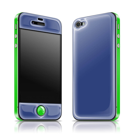 Glow Gel Combo for iPhone 4/4S // Navy & Green