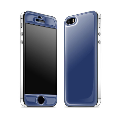 Glow Gel Combo for iPhone 5/5S // Navy & White