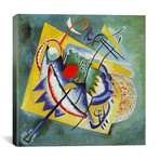 Red Oval // Wassily Kandinsky (18"W x 18"H x 0.75"D)