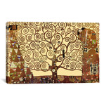 The Tree of Life by Gustav Klimt (40"W x 26"H x 1.5"D)