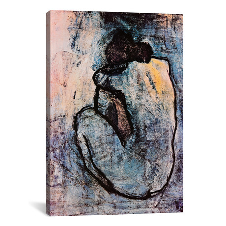 Blue Nude // Pablo Picasso (12"W x 18"H x 0.75"D)
