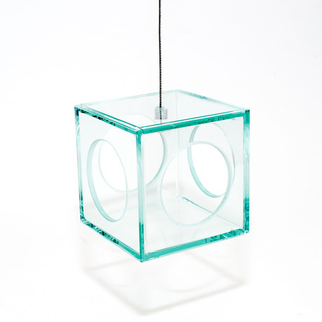 Hanging Glass Cube
