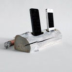 Driftwood Docking Station // Double Smartphone (iPhone 5/6/6+ + iPhone 5/6/6+)