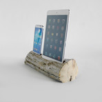 Driftwood Docking Station // iPad Mini + Phone (iPad Mini + iPhone 5/6/6+)