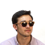 Charlie // Cherry Hardwood (Brown Lens)