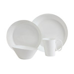 Nambé Tilt Dinnerware Set // 4pc Set