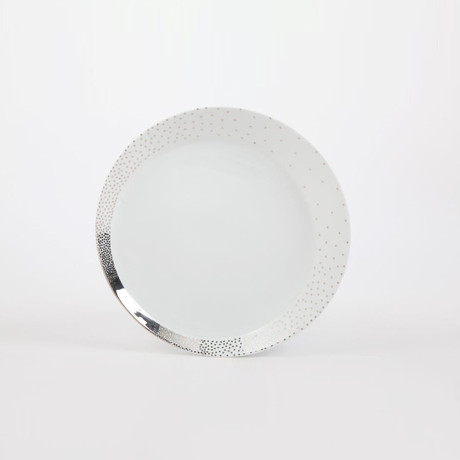 Nambé Tilt Dazzle Dinner Plate // 4pc Set