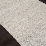 Textured Reversible Wool // Multi-Ivory (2' x 3')