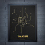 Shanghai Screen Print (Black + Gold)