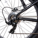 Element Wide Grip Fat Electric Bike // Matte Black
