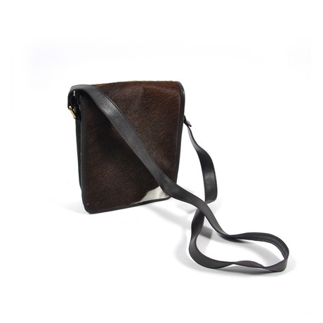 Cowhide Leather Satchel Bag // Brice