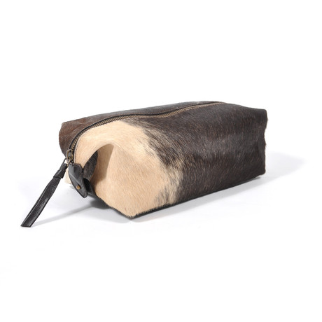 Cowhide Leather Dopp Kit Bag // Walter