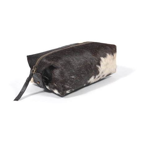 Cowhide Leather Dopp Kit Bag // Calvin