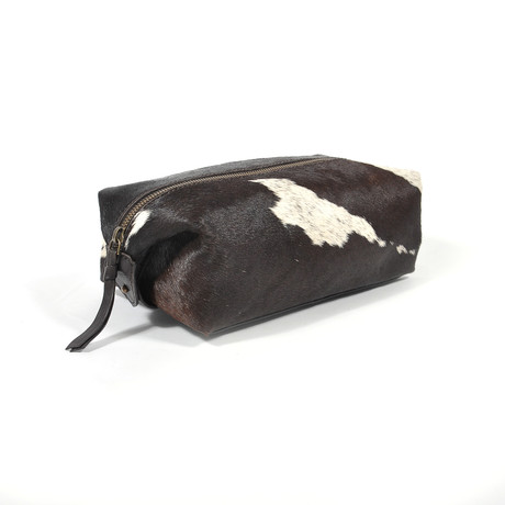 Cowhide Leather Dopp Kit Bag // Simon