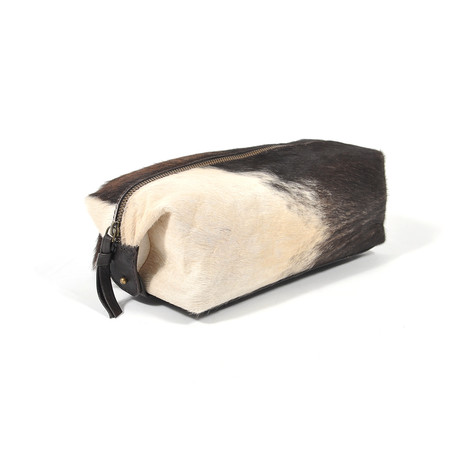 Cowhide Leather Dopp Kit Bag // Damon