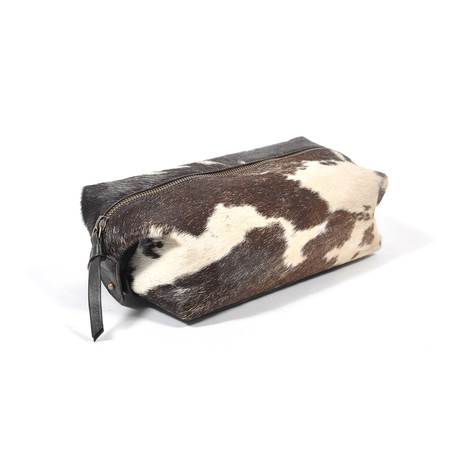 Cowhide Leather Dopp Kit Bag // Kace