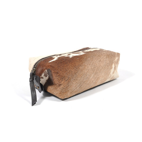 Cowhide Leather Dopp Kit Bag // Dexter