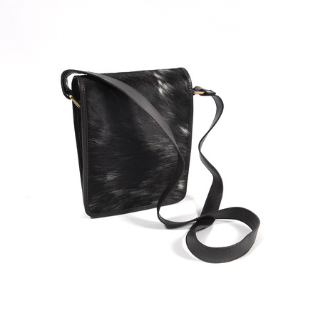 Cowhide Leather Satchel Bag // Andy