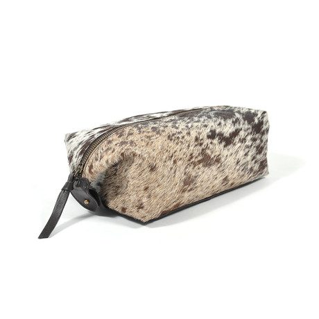 Cowhide Leather Dopp Kit Bag // Norman