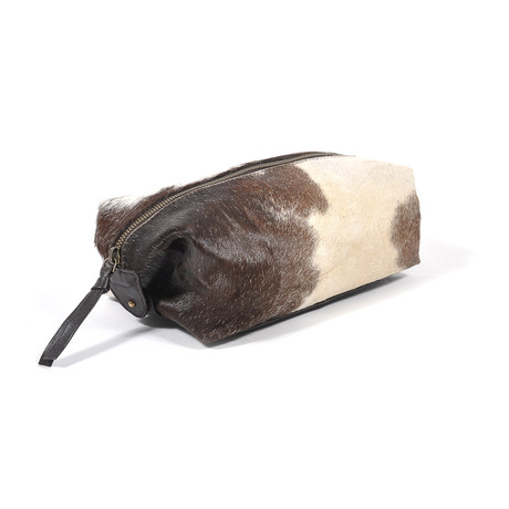 Cowhide Leather Dopp Kit Bag // Gabriel