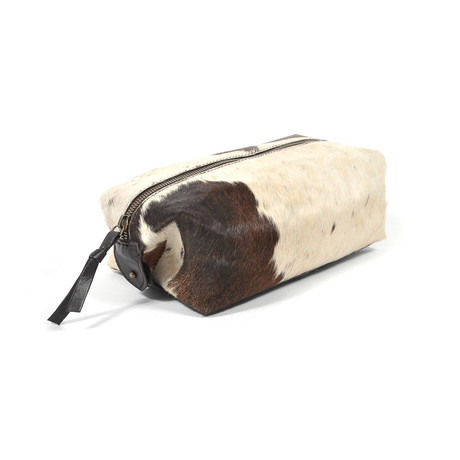 Cowhide Leather Dopp Kit Bag // Lenard