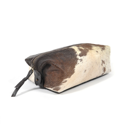 Cowhide Leather Dopp Kit Bag // Bruce