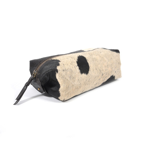 Cowhide Leather Dopp Kit Bag // Ethan
