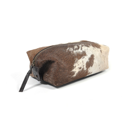 Cowhide Leather Dopp Kit Bag // Jackson