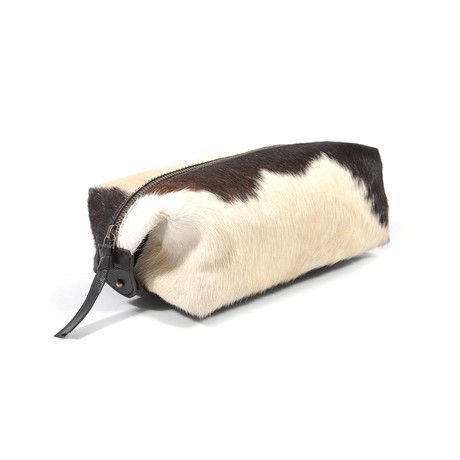 Cowhide Leather Dopp Kit Bag // Charles