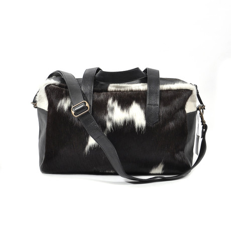 Cowhide Leather Duffle Bag // Frederick