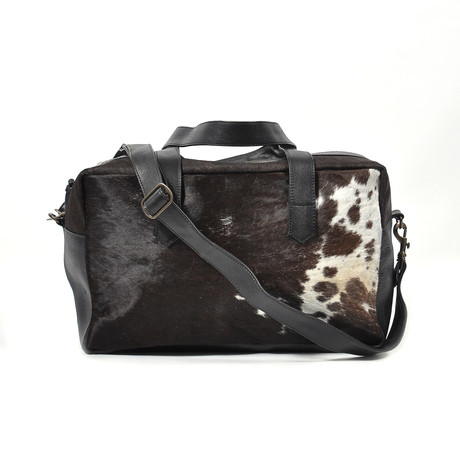 Cowhide Leather Duffle Bag // Ivan