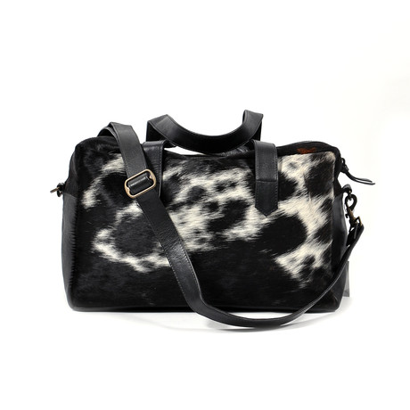 Cowhide Leather Duffle Bag // Anthony