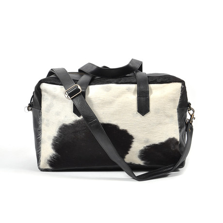 Cowhide Leather Duffle Bag // Douglas
