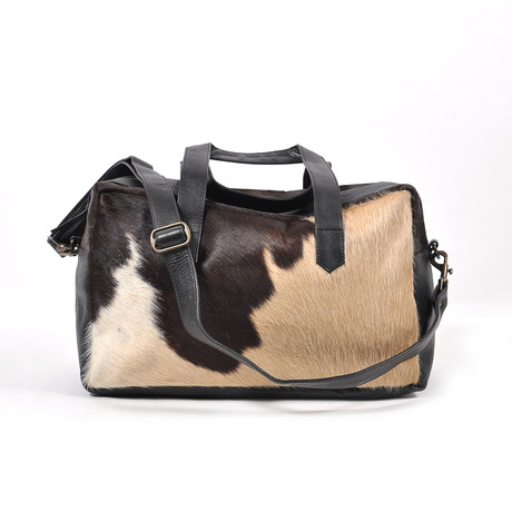 Cowhide Leather Duffle Bag // Maximus