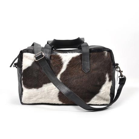 Cowhide Leather Duffle Bag // Leonardo