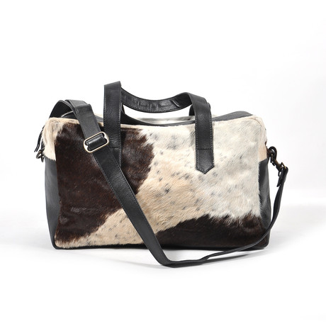 Cowhide Leather Duffle Bag // Jefferson
