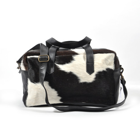 Cowhide Leather Duffle Bag // Jerry