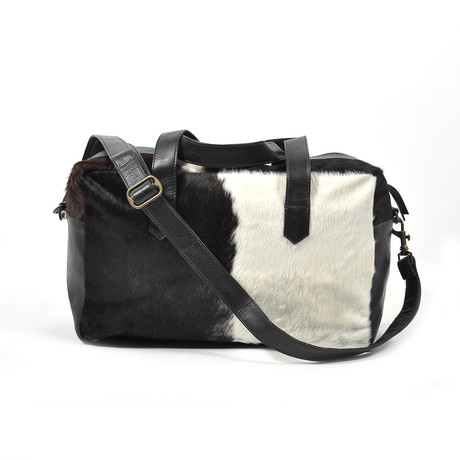 Cowhide Leather Duffle Bag // Julius