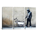 Banksy Choose Your Weapon Keith Haring Dog // Banksy