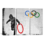 Olympics Stolen Ring // Canvas Print (26"L x 18"H)