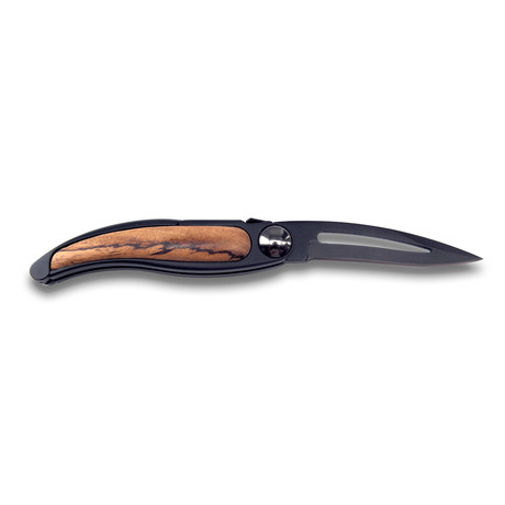 Laguiole Folding Knife // Natural Wood Handle